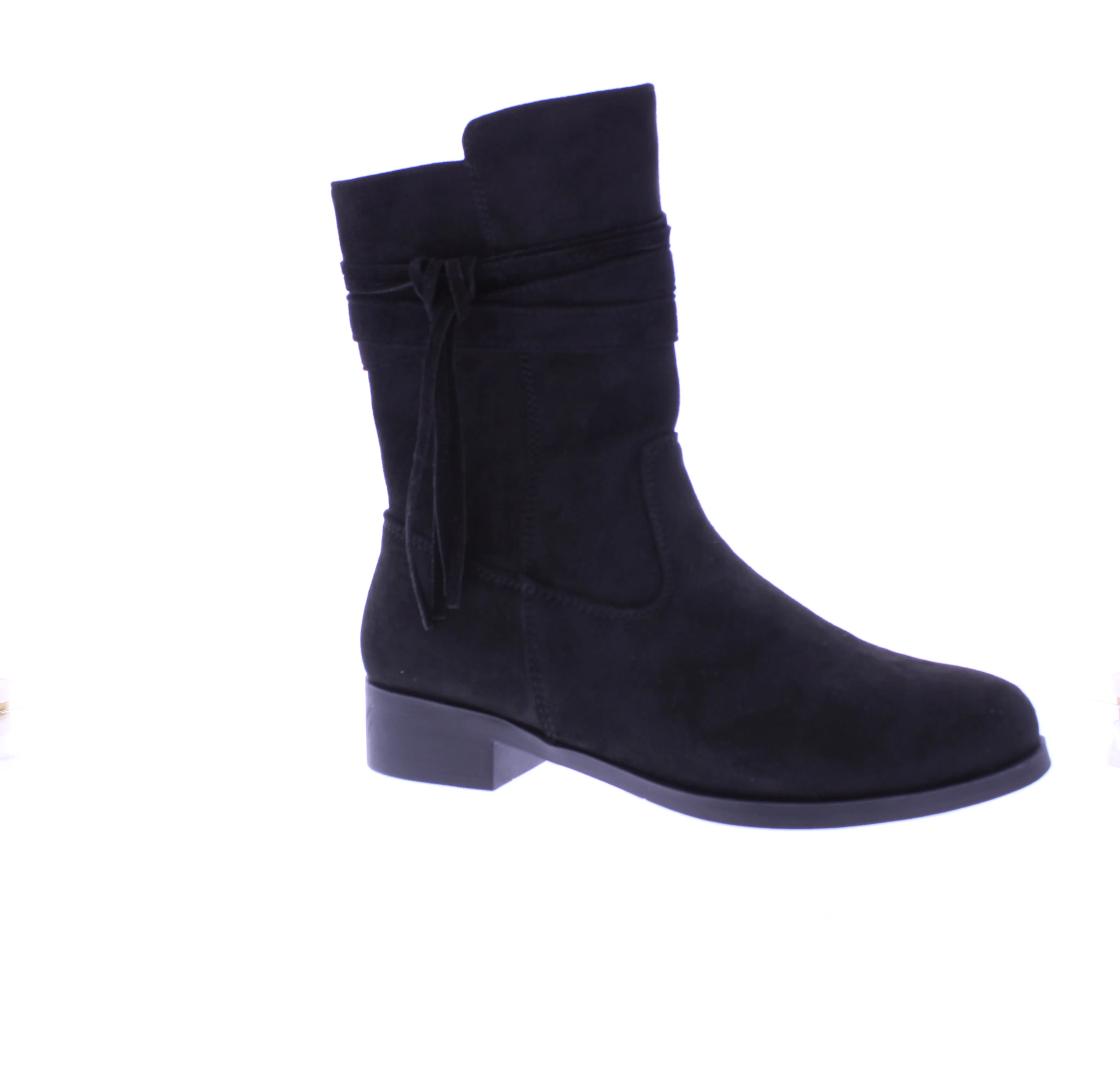 7” Women Microfiber Zip Up Boot