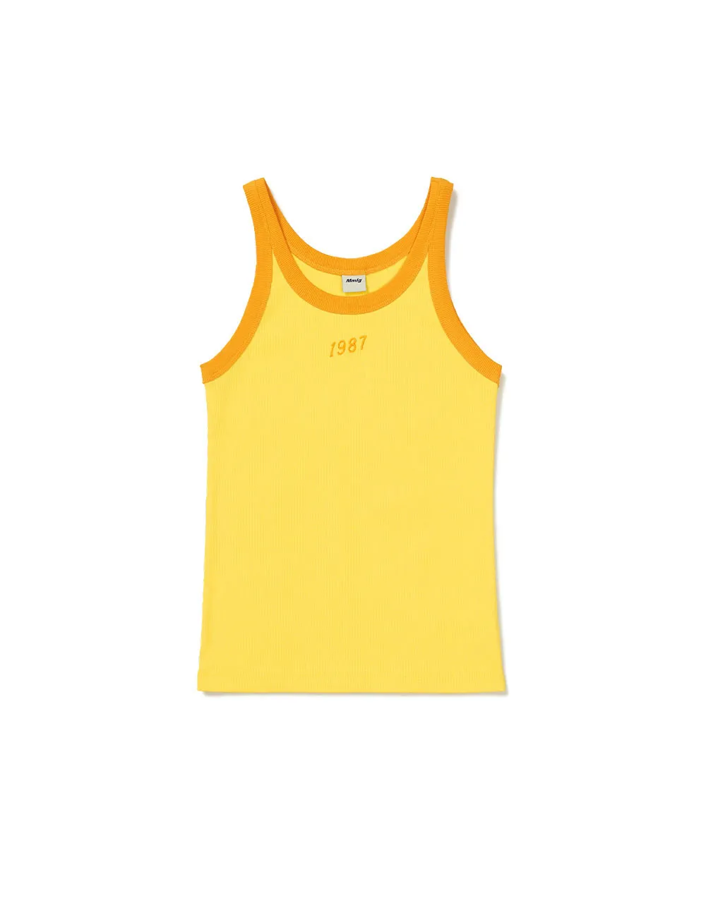 87MM  |Sleeveless Street Style U-Neck Plain Cotton Logo