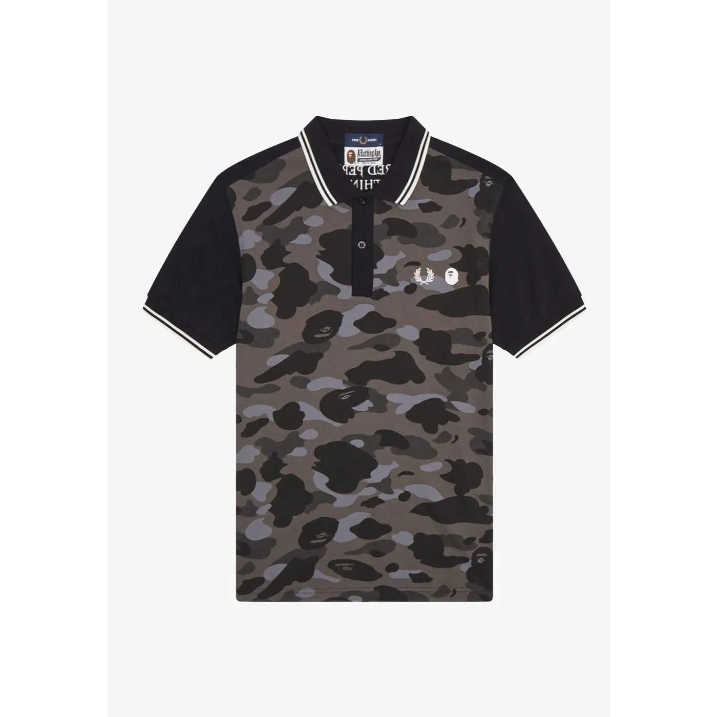 A BATHING APE  |Camouflage Unisex Street Style Collaboration Cotton