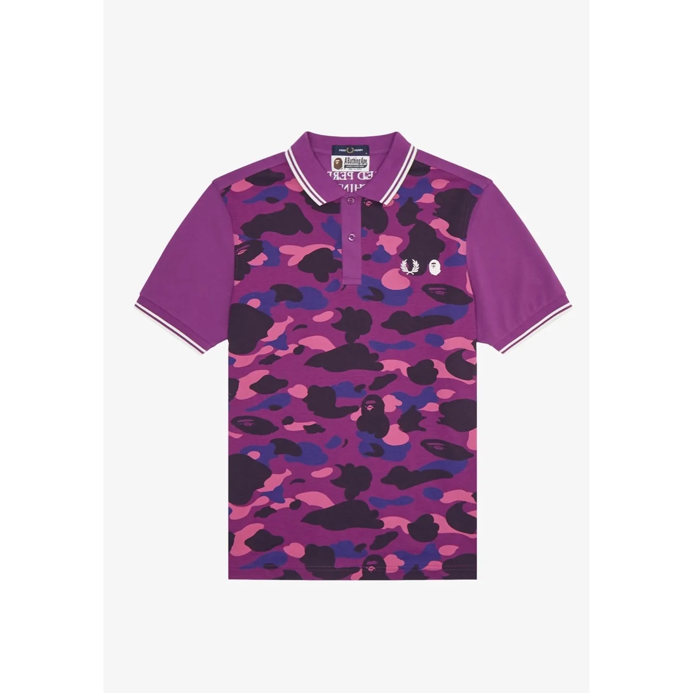 A BATHING APE  |Camouflage Unisex Street Style Collaboration Cotton