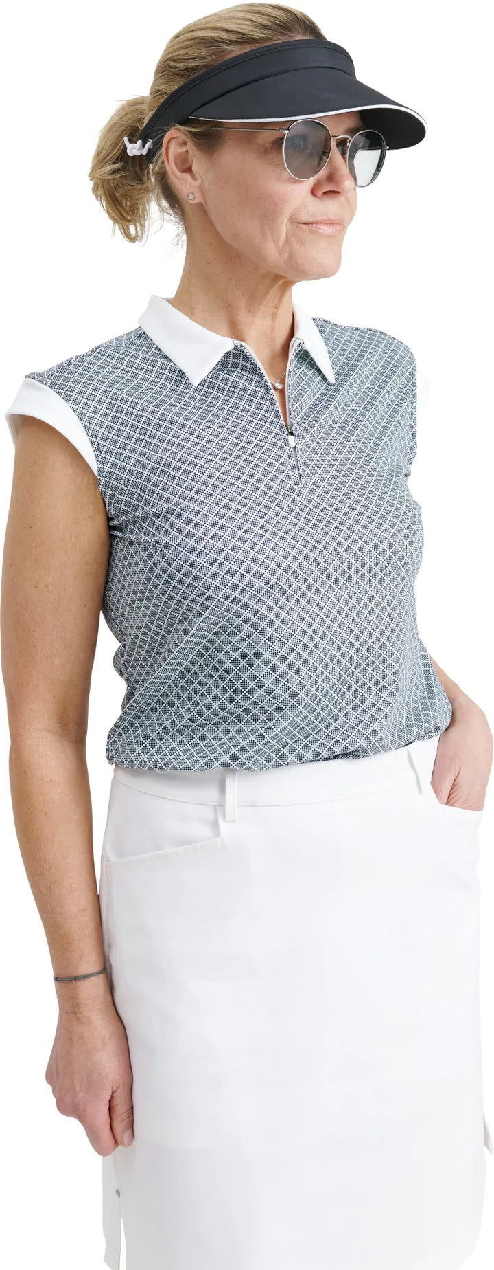 Abacus Ladies Lily Sleeveless Polo