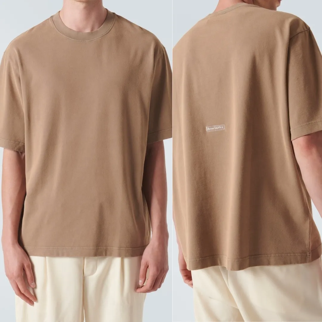 Acne Studios  |Crew Neck Unisex Street Style Plain Cotton Short Sleeves