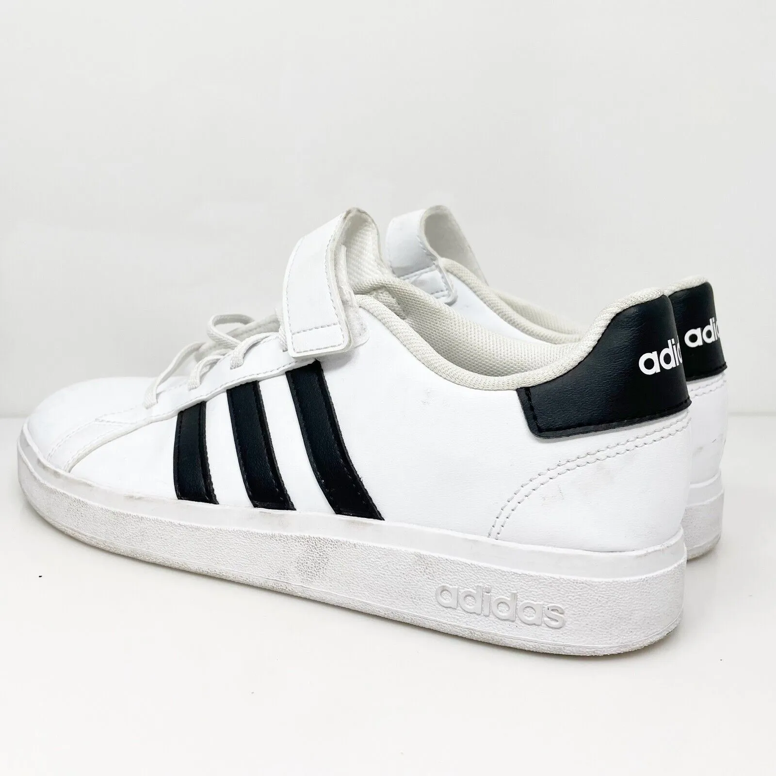 Adidas Boys Grand Court 2.0 GW6521 White Casual Shoes Sneakers Size 6.5