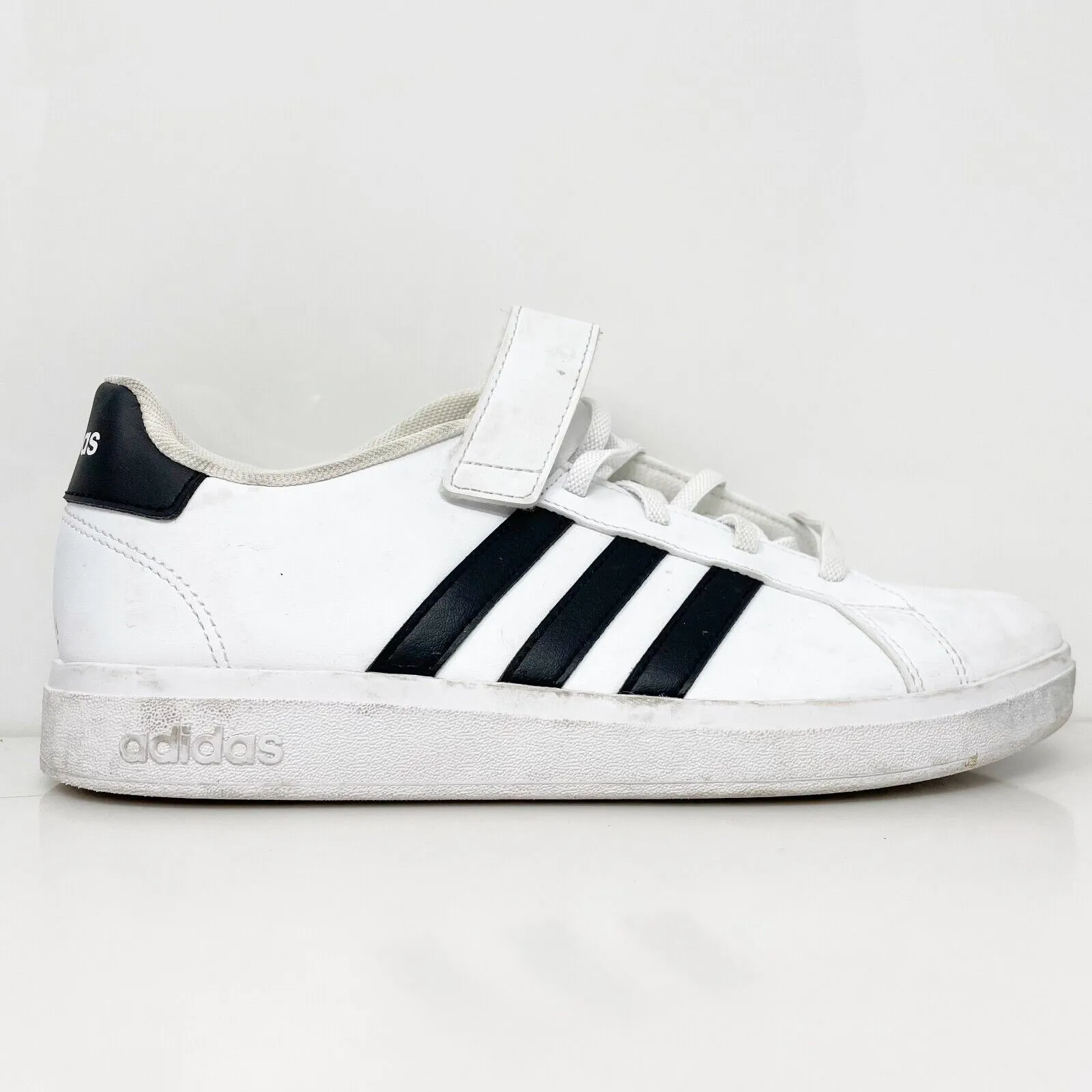 Adidas Boys Grand Court 2.0 GW6521 White Casual Shoes Sneakers Size 6.5