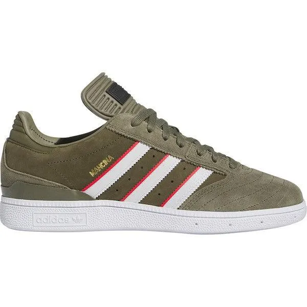 Adidas Busenitz Pro x Dan Mancina Olive Strata - Red - Footwear White