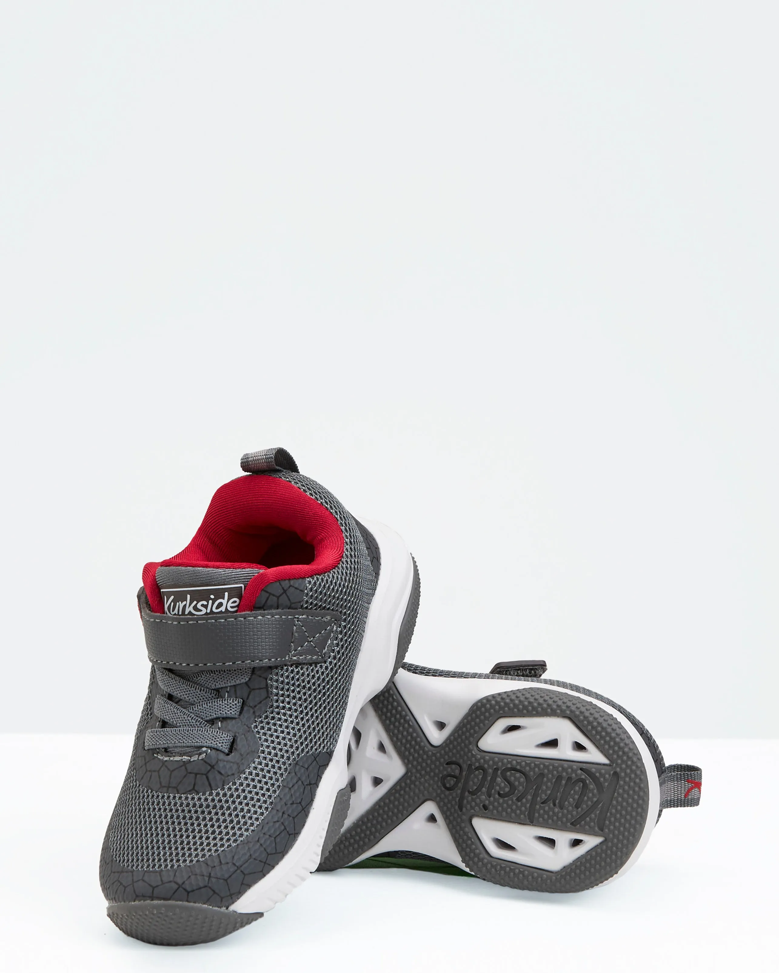 Amphibian II Sneaker (Kids & Toddler) - Charcoal/Red