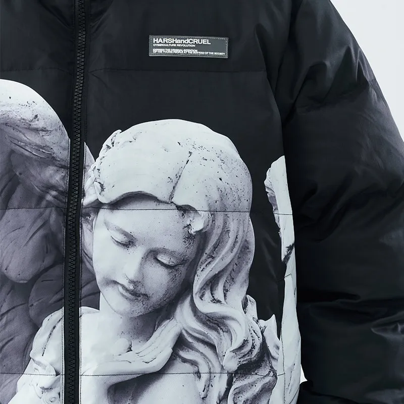 Angel Sculpture Down Jacket