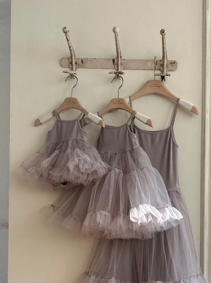 Baby Monbebe Ines Sleeveless Tutu Dress Romper (3-24m) - 2 Colors