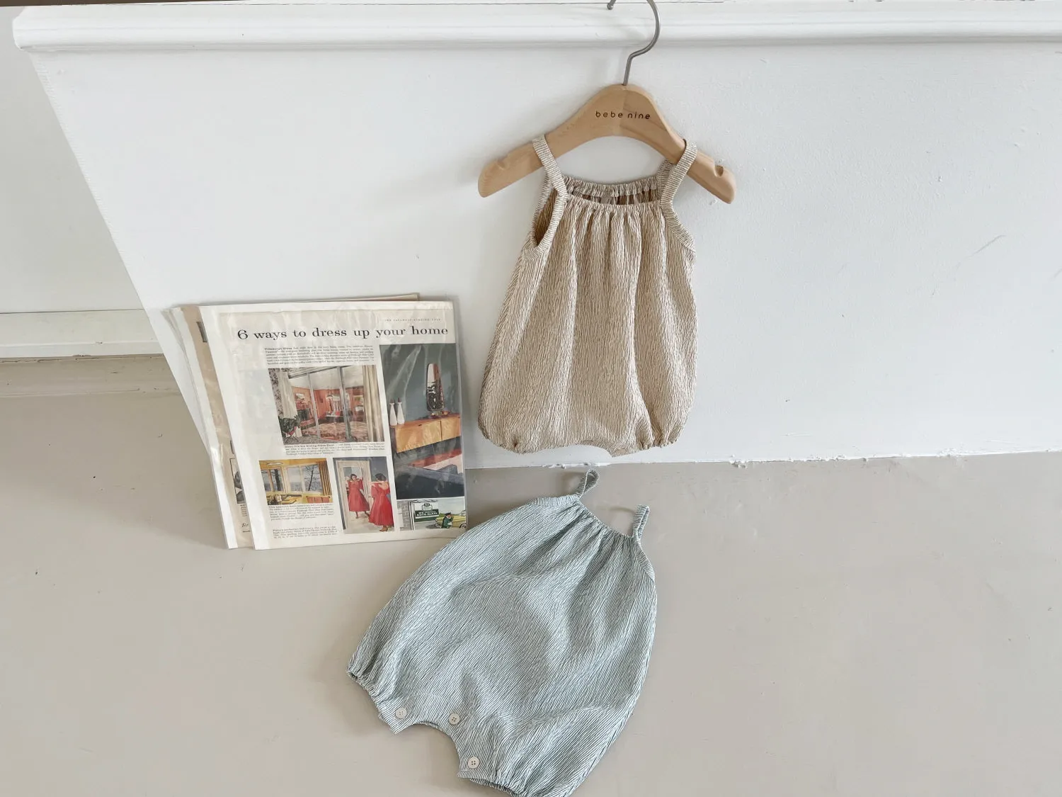 Baby Sleeveless Romper (6-18m) - 2 Colors