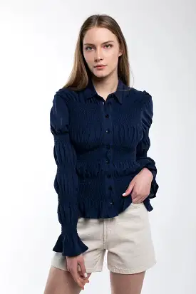 Bee And Alpaca Frills Shirt