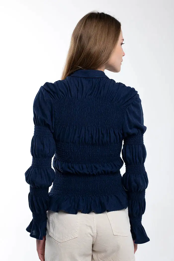 Bee And Alpaca Frills Shirt