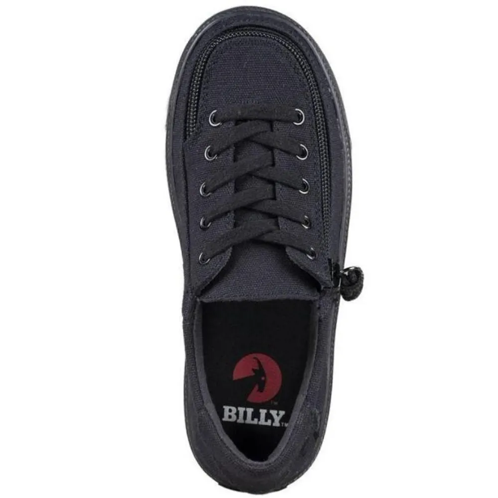 Billy Footwear (Toddlers) - Low Top Black Canvas shoes