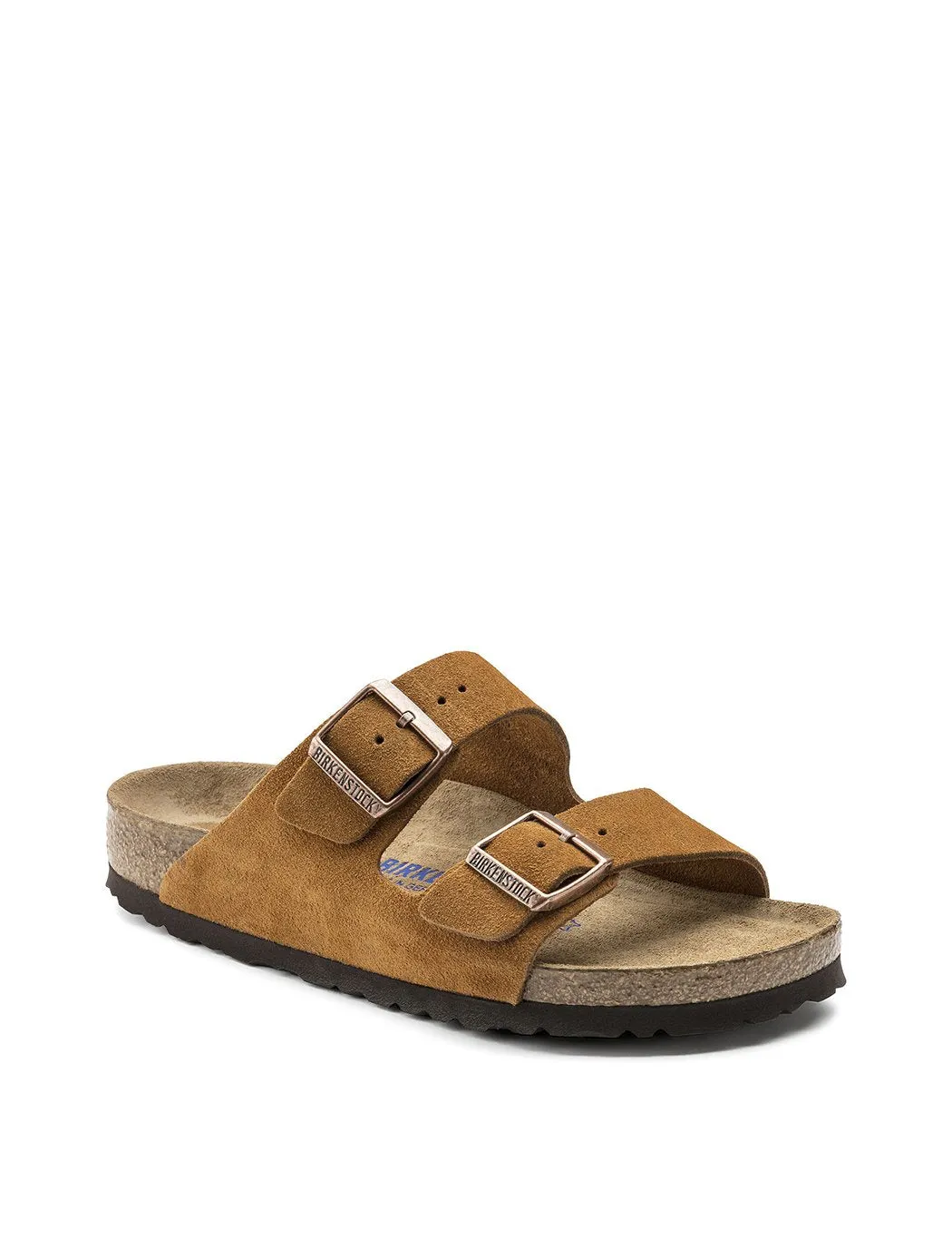 Birkenstock Arizona Sandals Suede (Regular) - Mink Brown