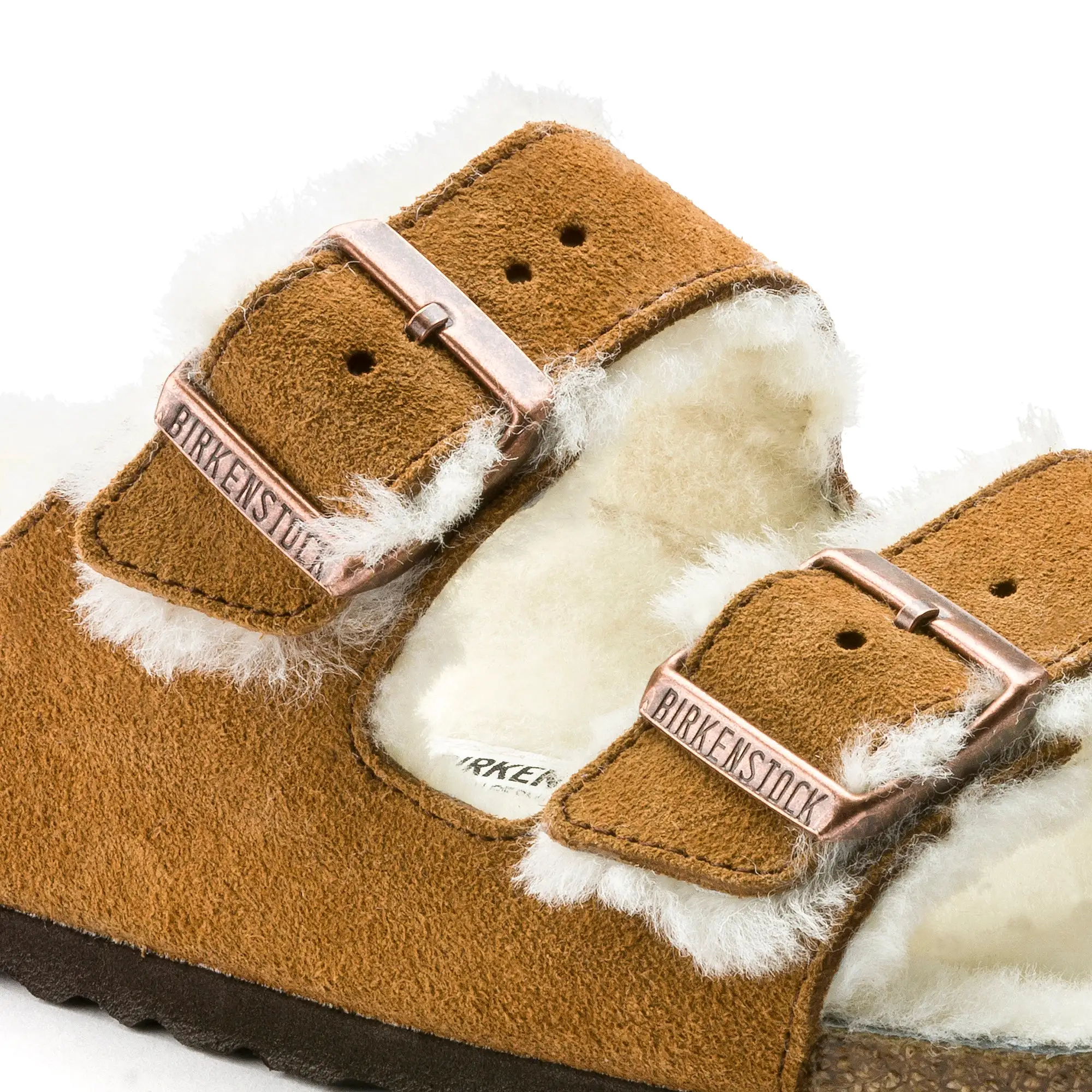 Birkenstock - Arizona Shearling Mink N 1001135