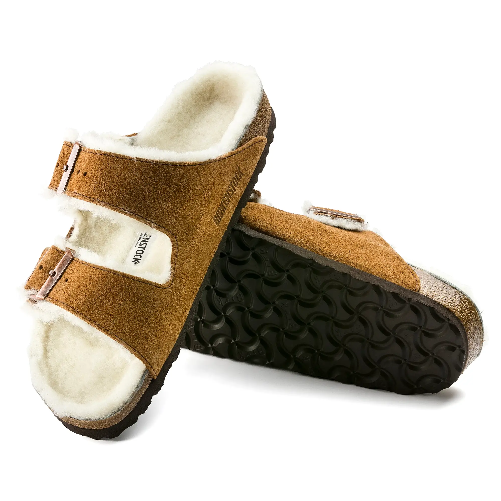 Birkenstock - Arizona Shearling Mink N 1001135