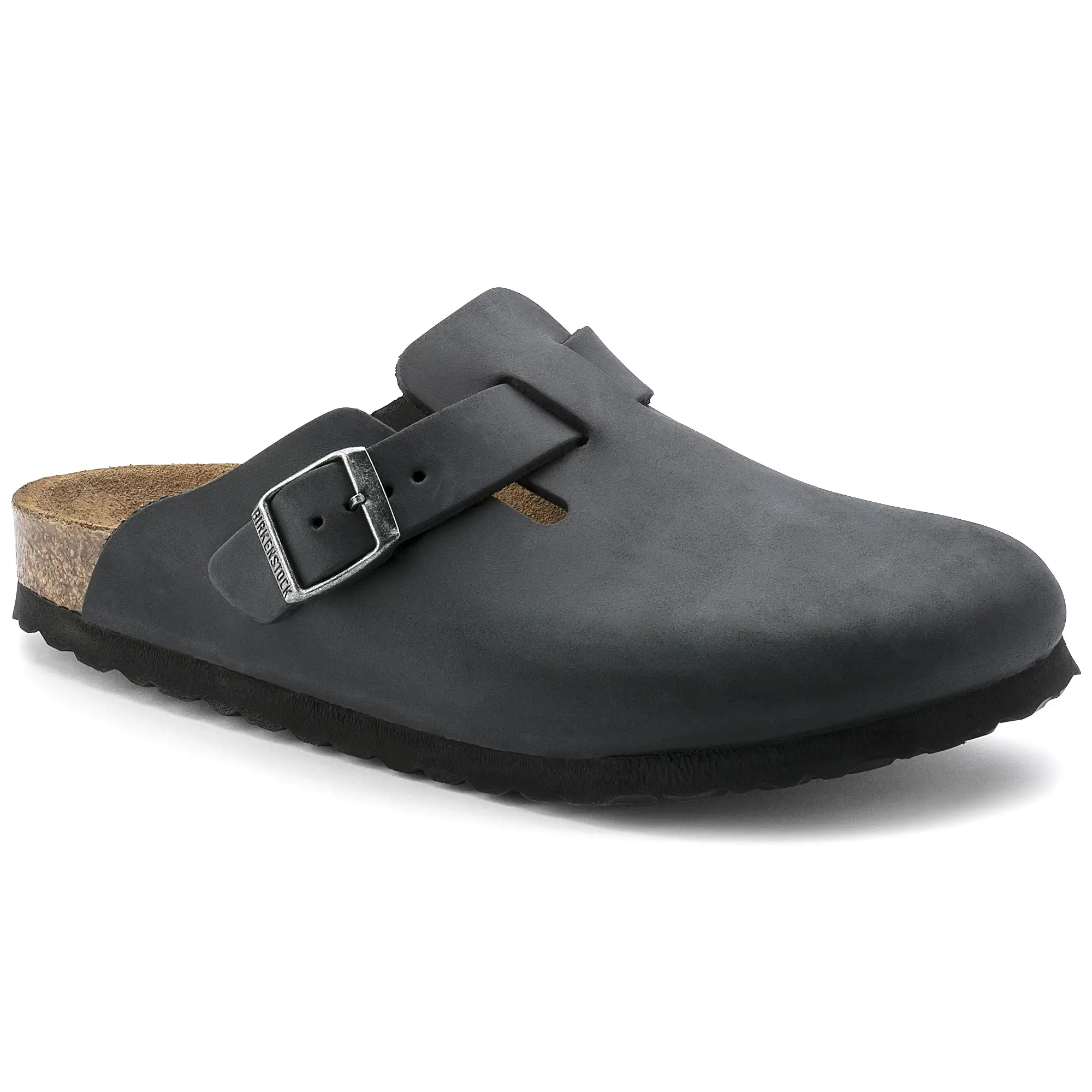 Birkenstock - Boston Oiled Black N 59463