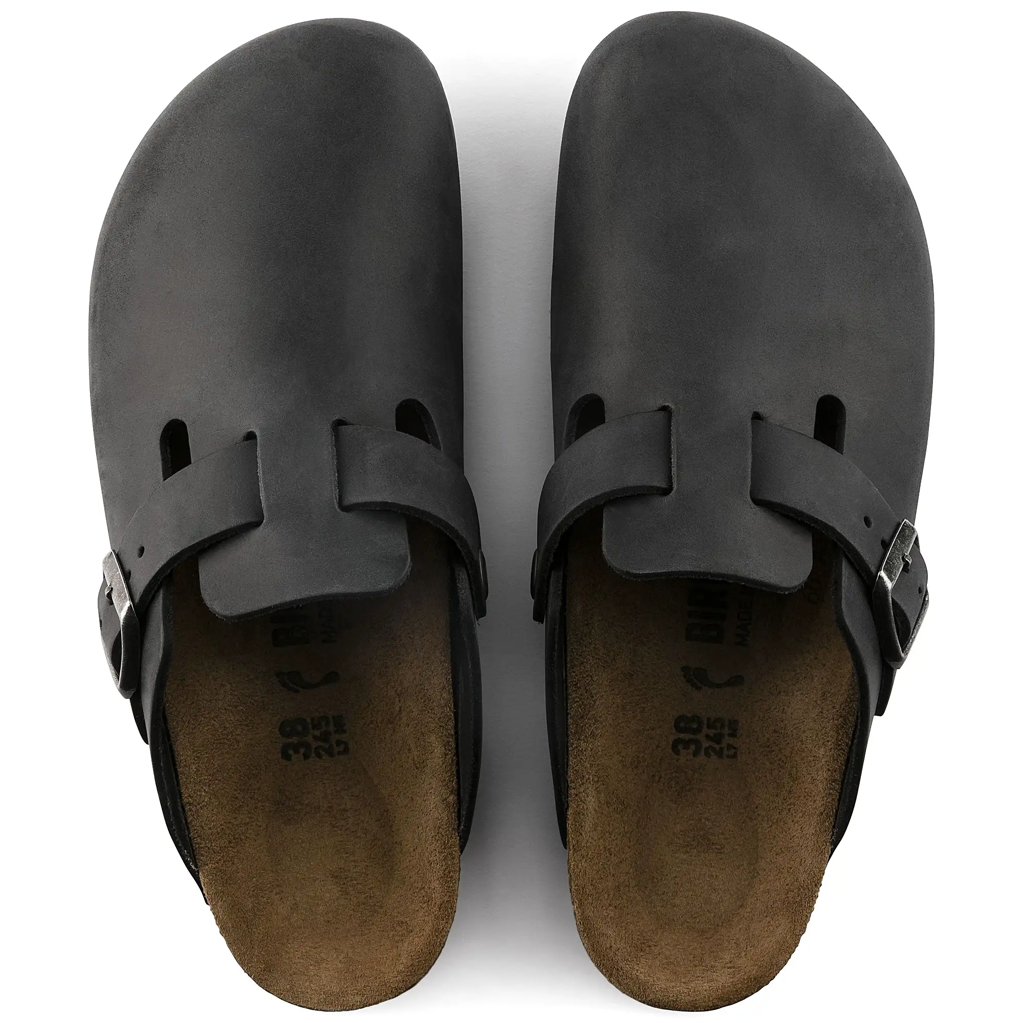 Birkenstock - Boston Oiled Black R 59461