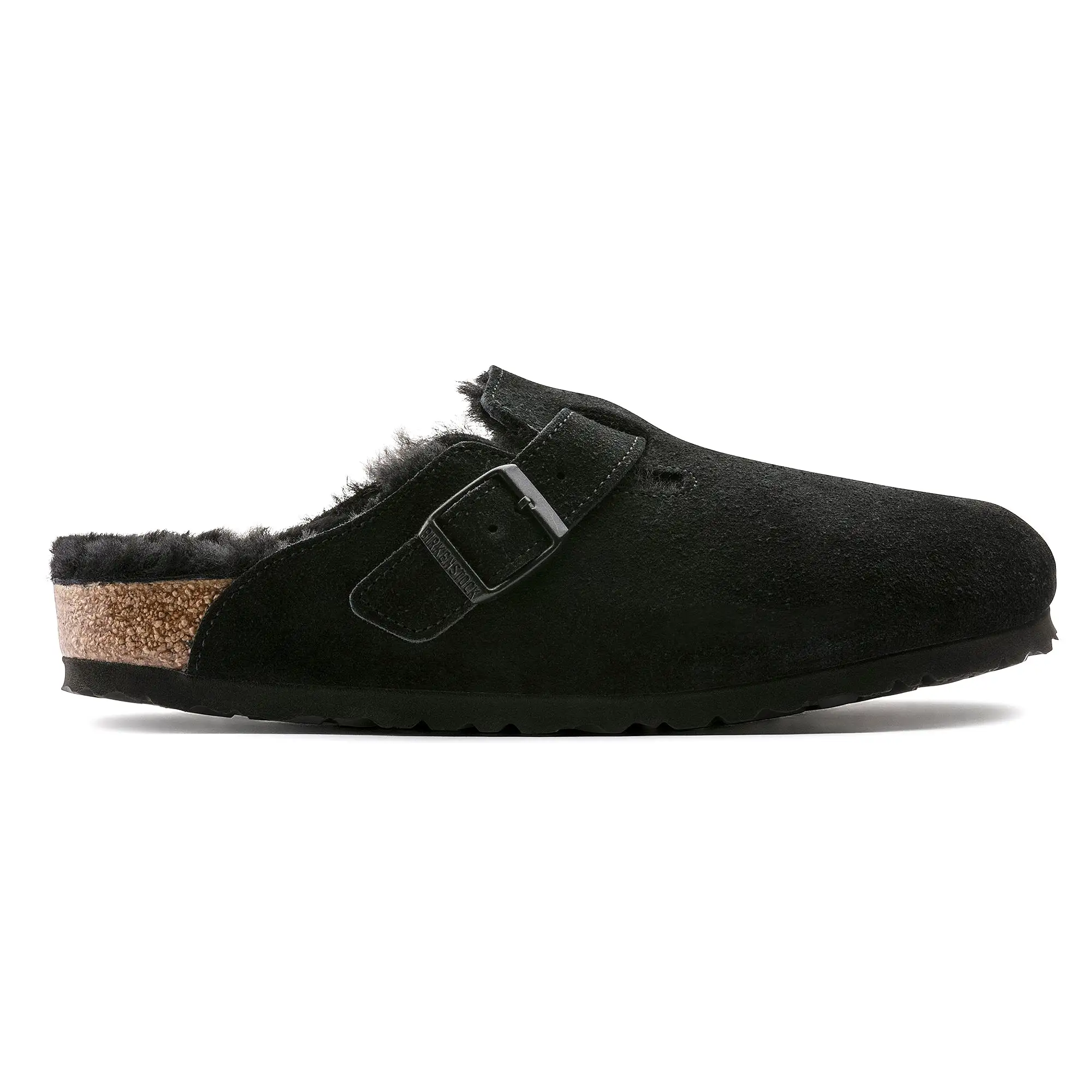 Birkenstock - Boston Shearling Black N 259883