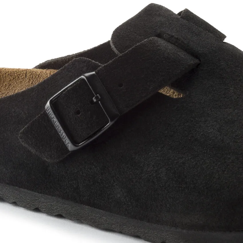 Birkenstock Boston Soft Footbed Suede Leather Clog (Women’s)