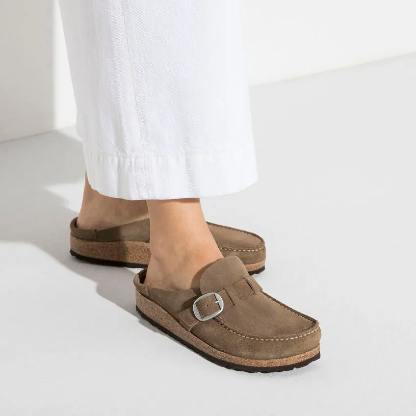 Birkenstock Buckley Suede Leather Slippers Women's