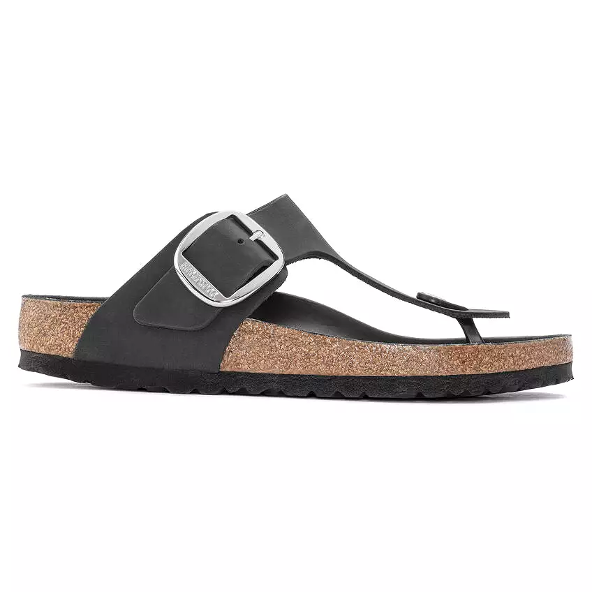 Birkenstock - Gizeh Big Buckle Leather Black Hex R 1023334