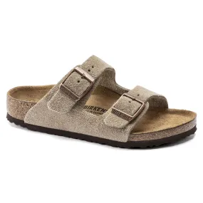 Birkenstock Kid's Arizona Suede in Taupe