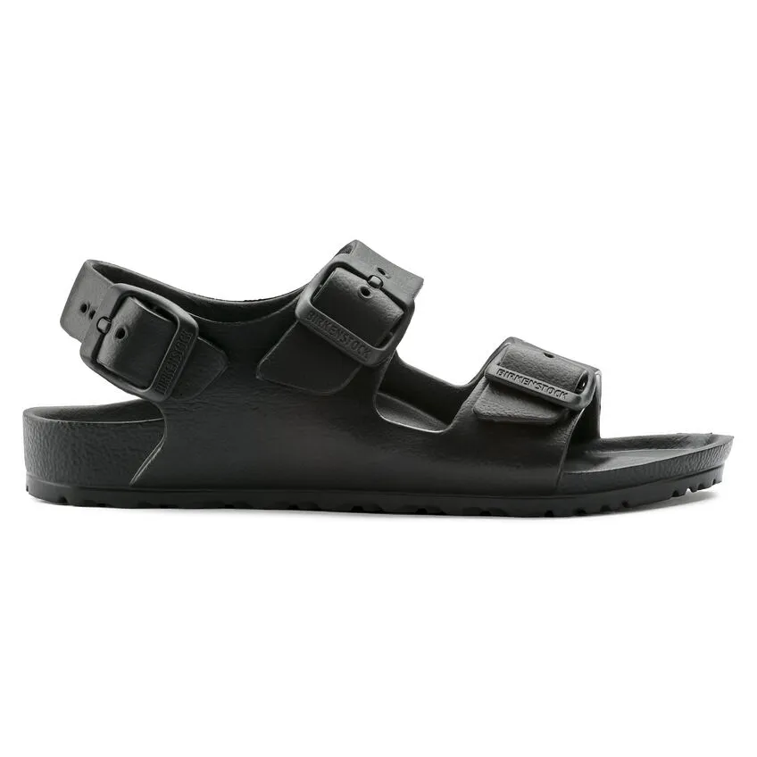 Birkenstock Kids Unisex Milano EVA Sandals-Black