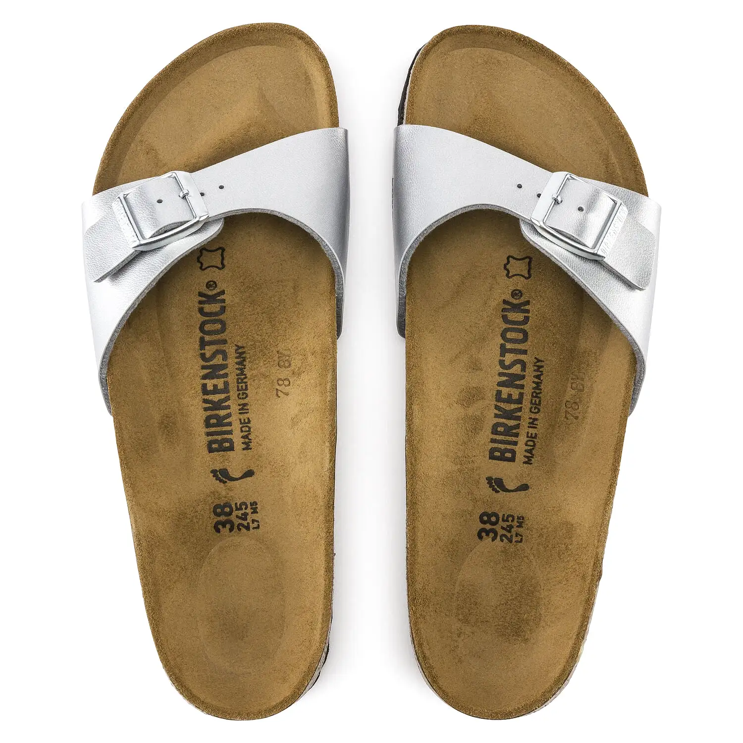 Birkenstock Madrid Silver - Sandali Lifestyle