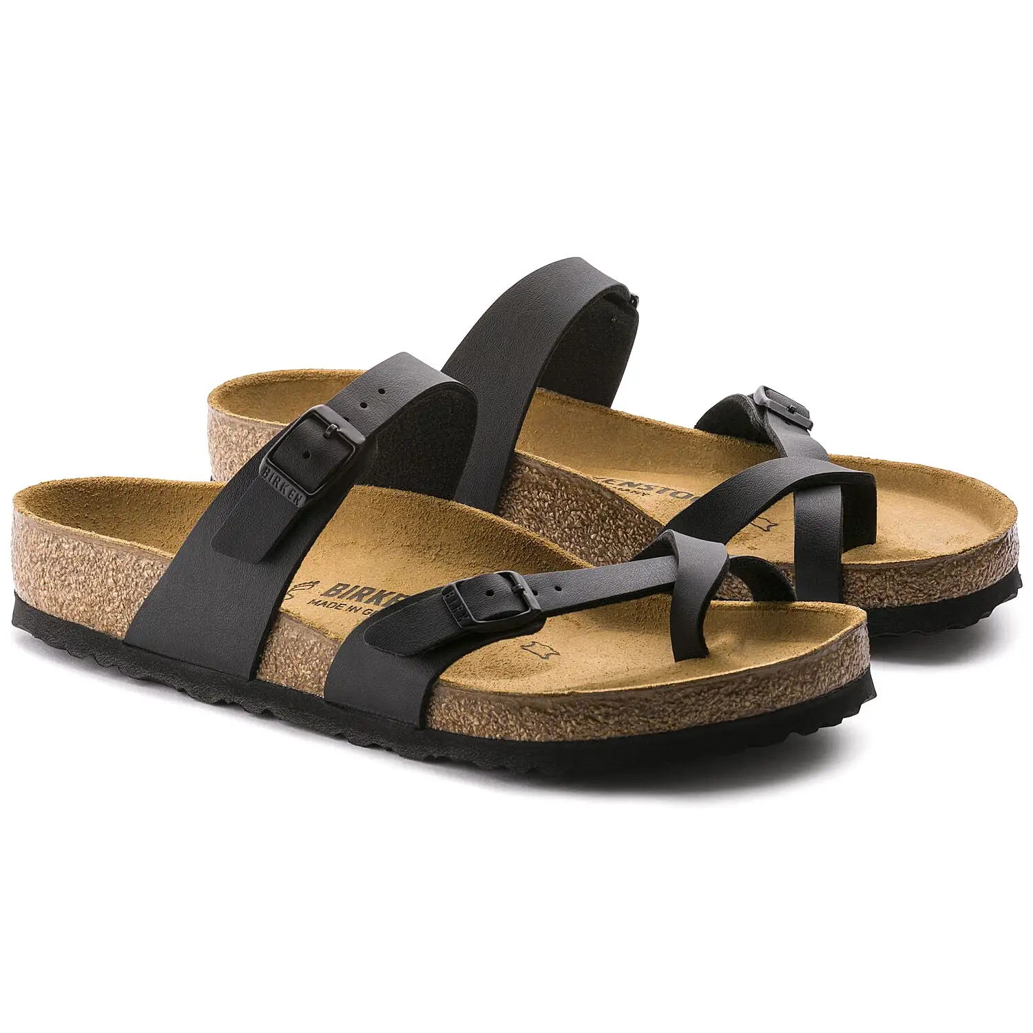 Birkenstock Mayari Black Birko Flor - Sandali Lifestyle