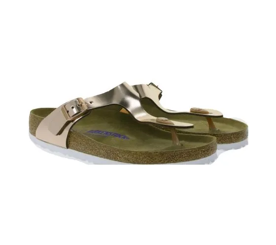 BIRKENSTOCK Separador de dedos para mujer Gizeh fabricado en Alemania ancho normal 1005048 oro rosa