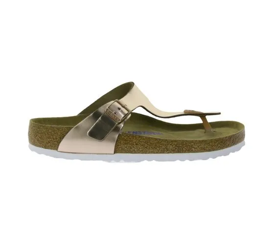 BIRKENSTOCK Separador de dedos para mujer Gizeh fabricado en Alemania ancho normal 1005048 oro rosa