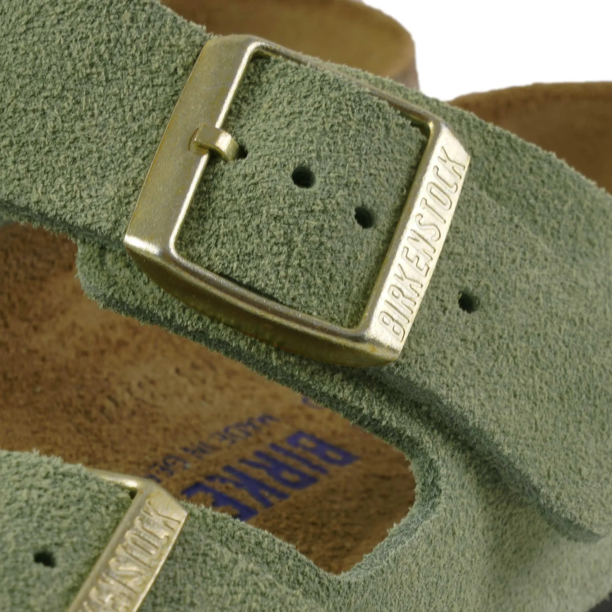 Birkenstock Womens Arizona Soft Footbed - Green Tea