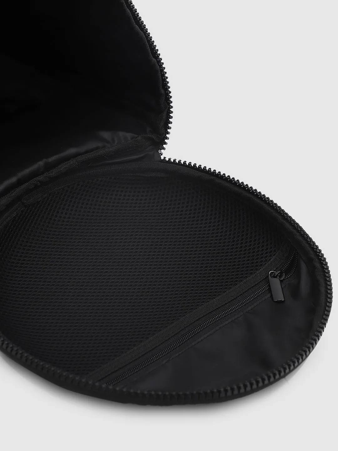 Black Hard Shell PU Duffle Bag