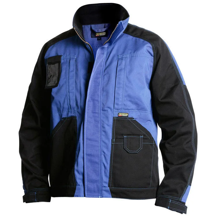 Blaklader 4063 1860 Craftsman Jacket Cornflower Blue/Black