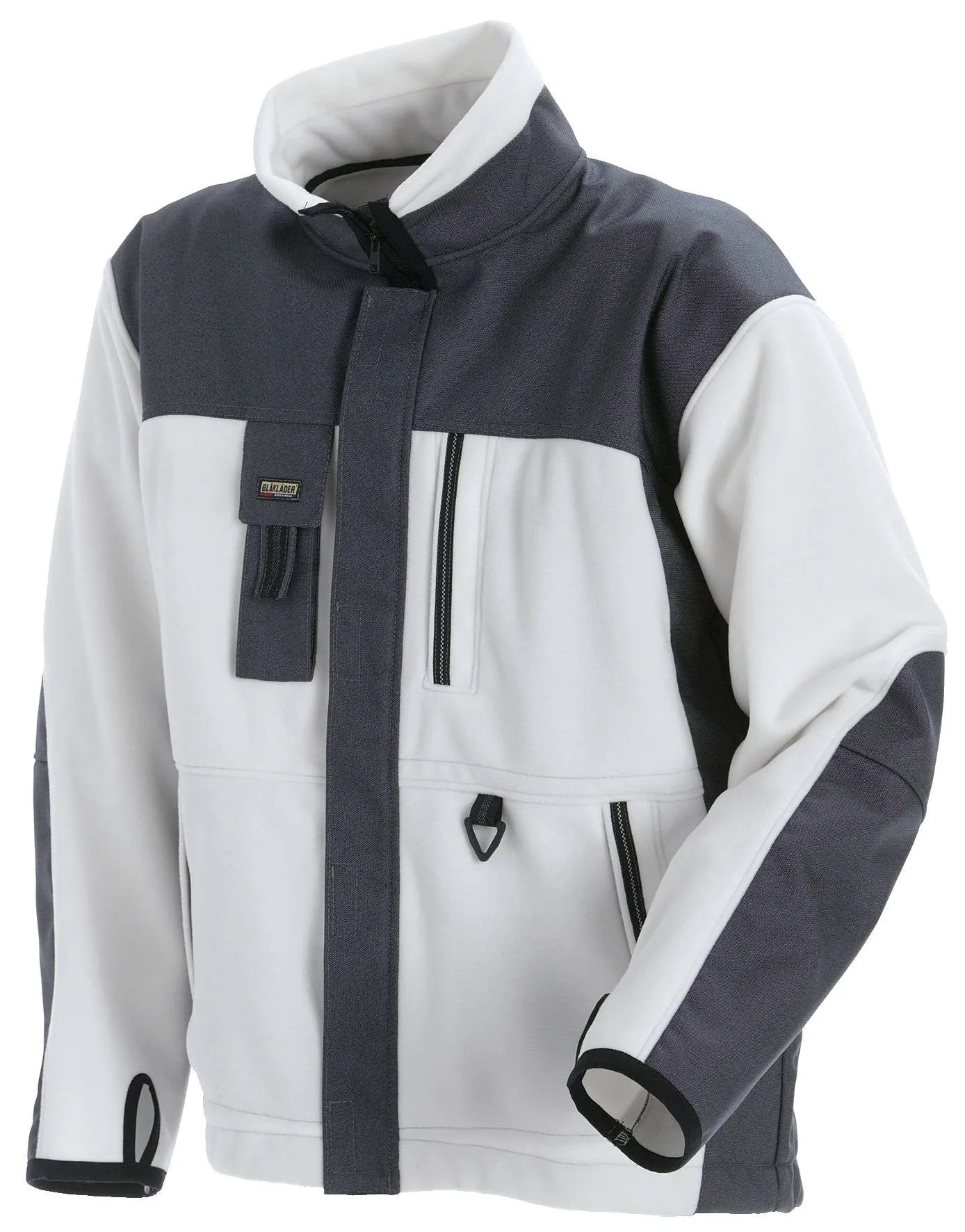 Blaklader 4835 2520 Painters Functional Fleece Jacket White Grey