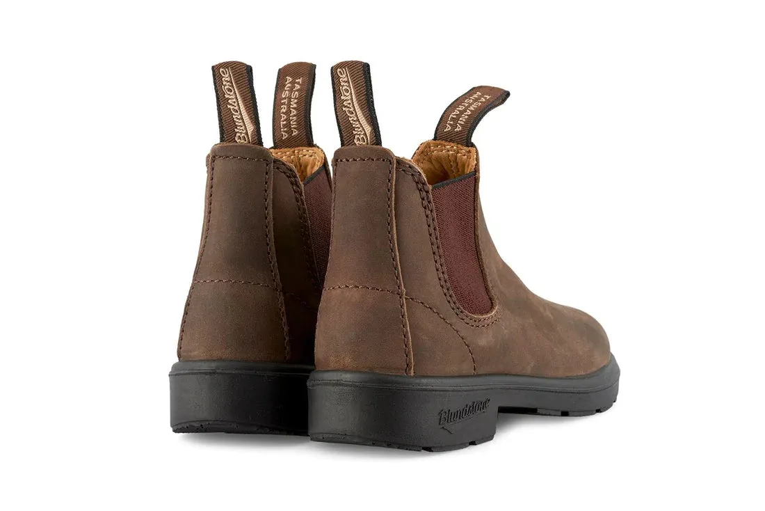 Blundstone - 565 Kids Rustic Brown Leather Boots