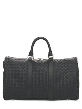 Bottega Veneta Medium intrecciato leather duffle bag