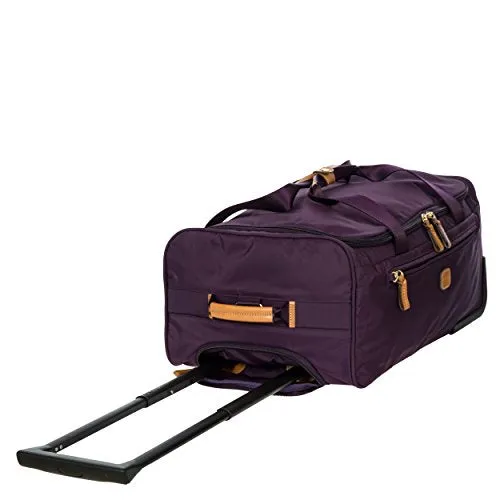 Bric's X-Bag/x-Travel 2.0 21 Inch Carry-on Rolling Duffle Duffel, Violet One Size