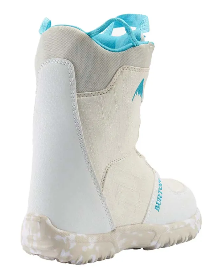 Burton Kids Grom Boa Snowboard Boots - White - 2023