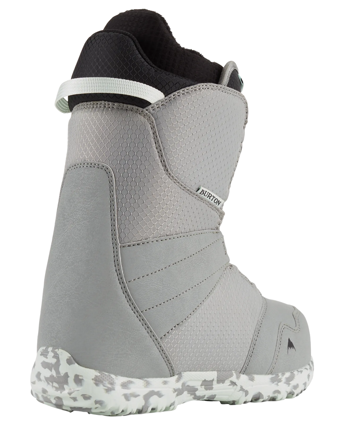 Burton Kids' Zipline Boa® Snowboard Boots - Gray/Neo-Mint - 2024 | Shop Snowboard Boots at Trojan Wake Ski Snow & Snow S