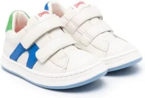 Camper Kids Runner Four Twins leather sneaker White