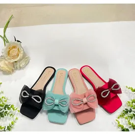 Casual Bowknot Flat Sandals