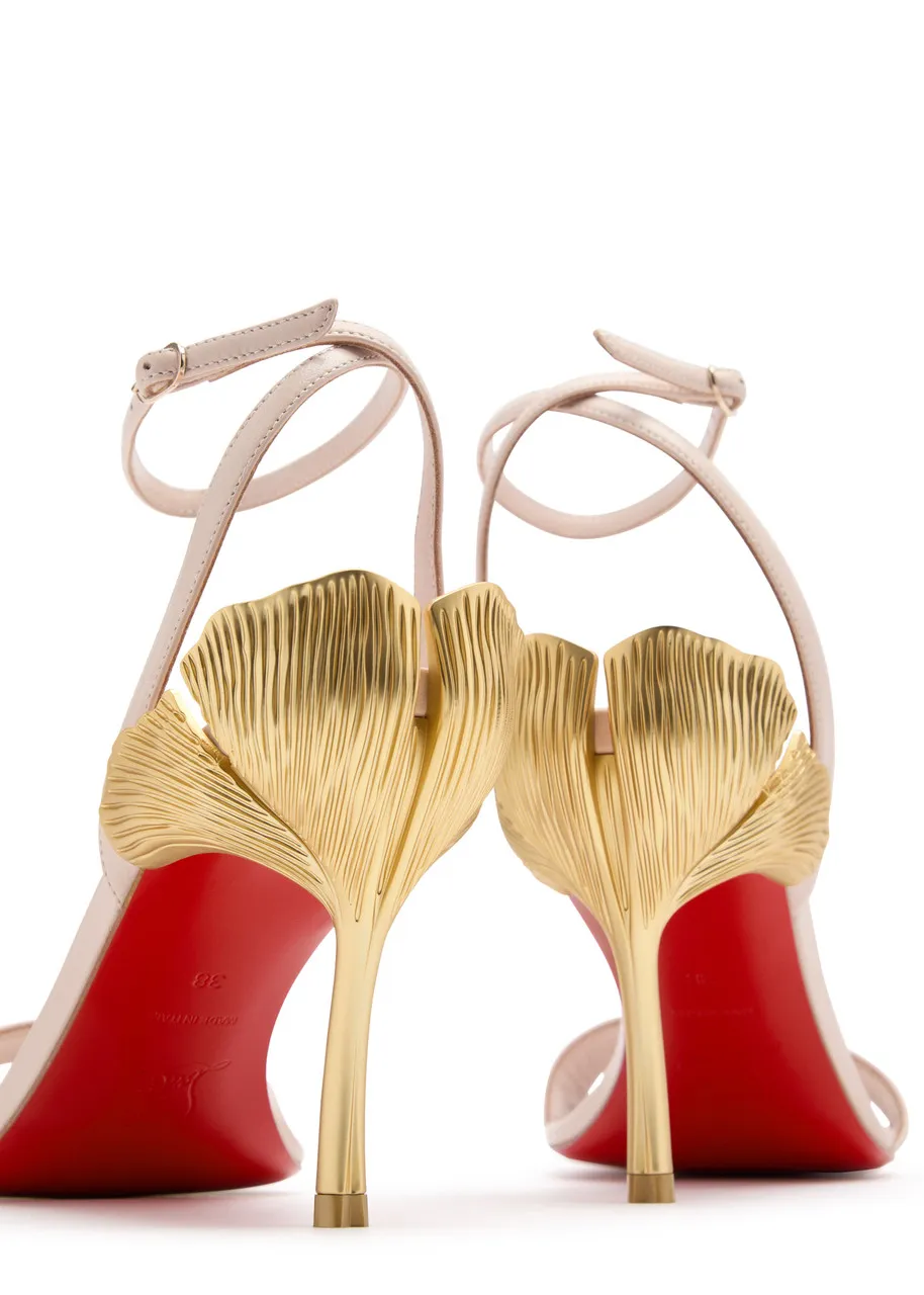 CHRISTIAN LOUBOUTIN Ginko Girl 85 leather sandals  -                         -                     -                