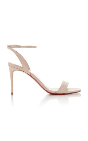 Christian Louboutin Loubi Girl 85mm Leather Sandals