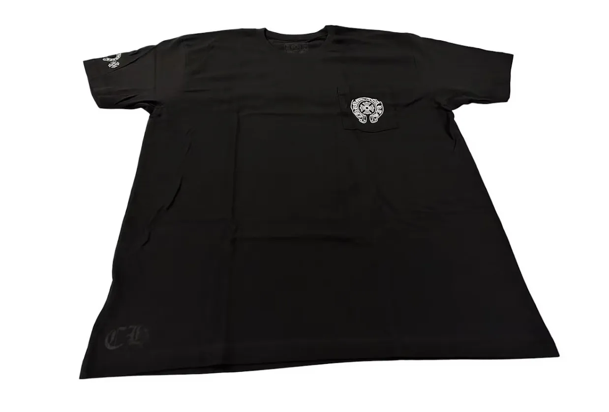 CHROME HEARTS  |Unisex Street Style Short Sleeves Logo T-Shirts