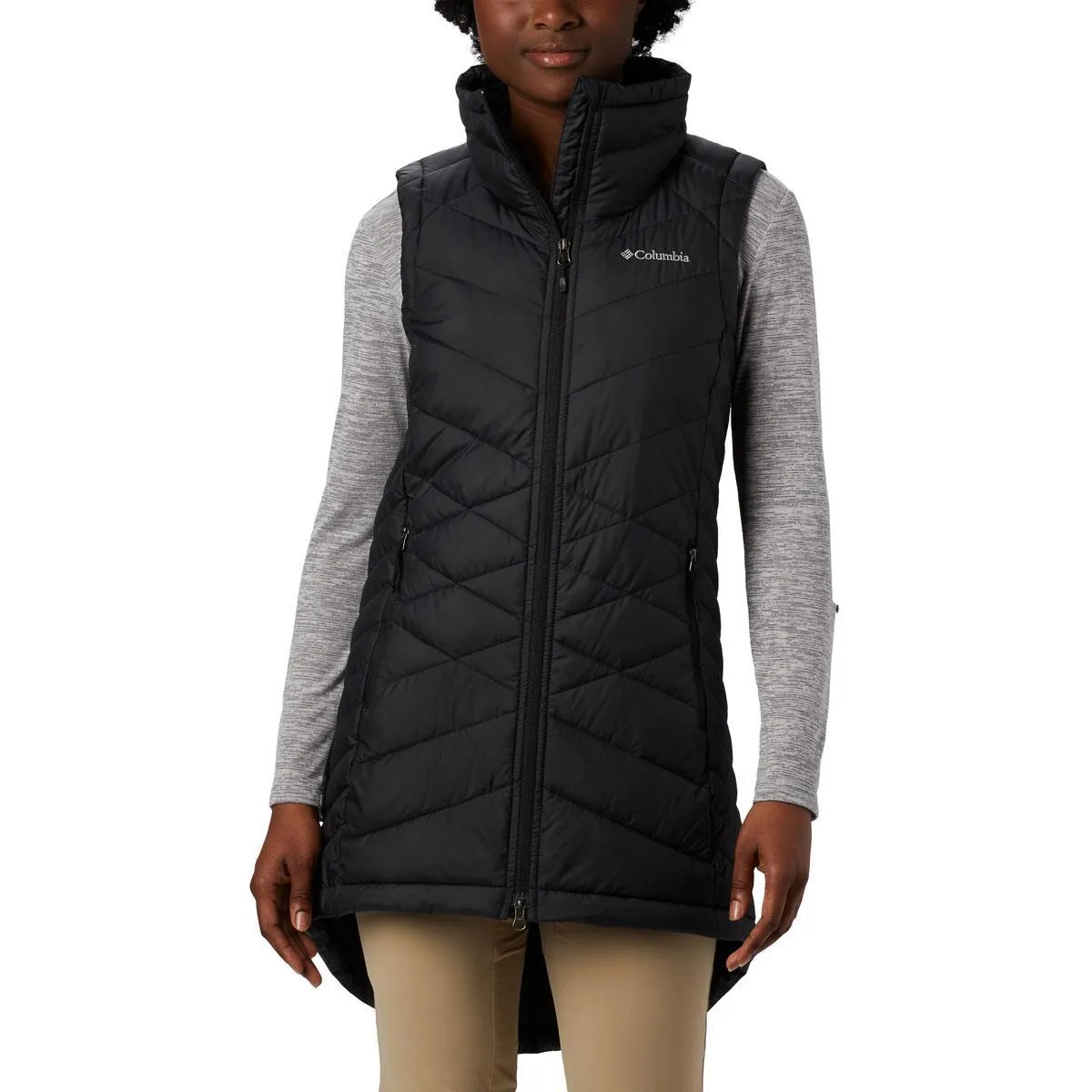 Columbia Women's Heavenly Long Vest - Synthetic Down