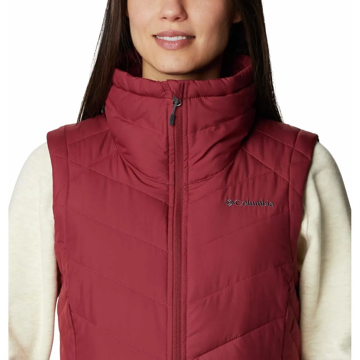 Columbia Women's Heavenly Long Vest - Synthetic Down