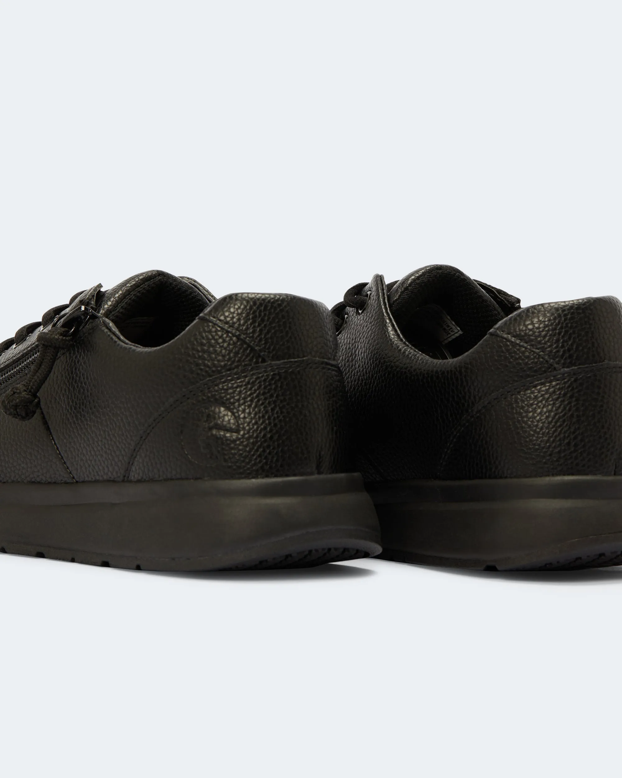 Comfort Sneaker (Men) - Black to the Floor Faux Leather