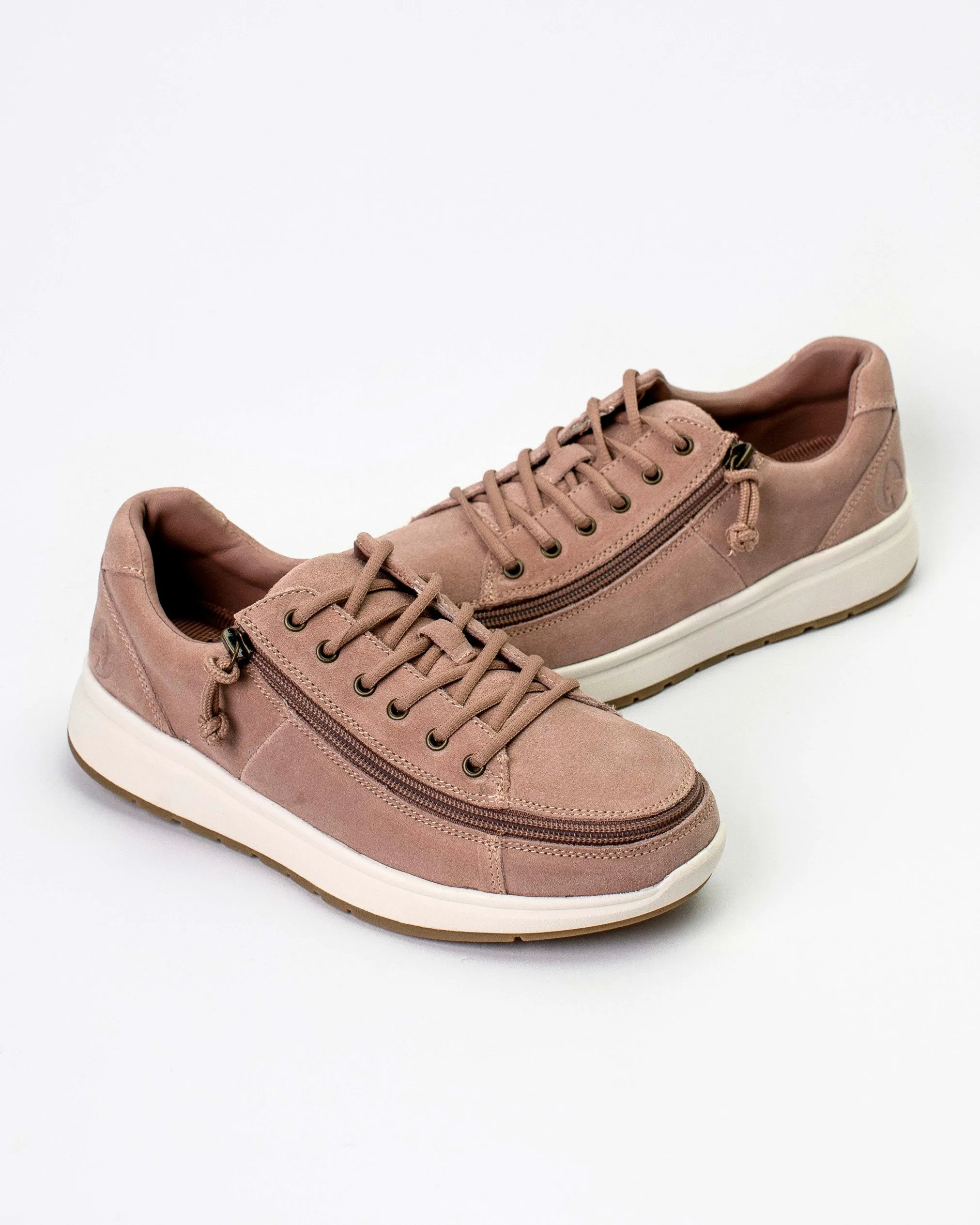 Comfort Sneaker (Women) - Blush Suede