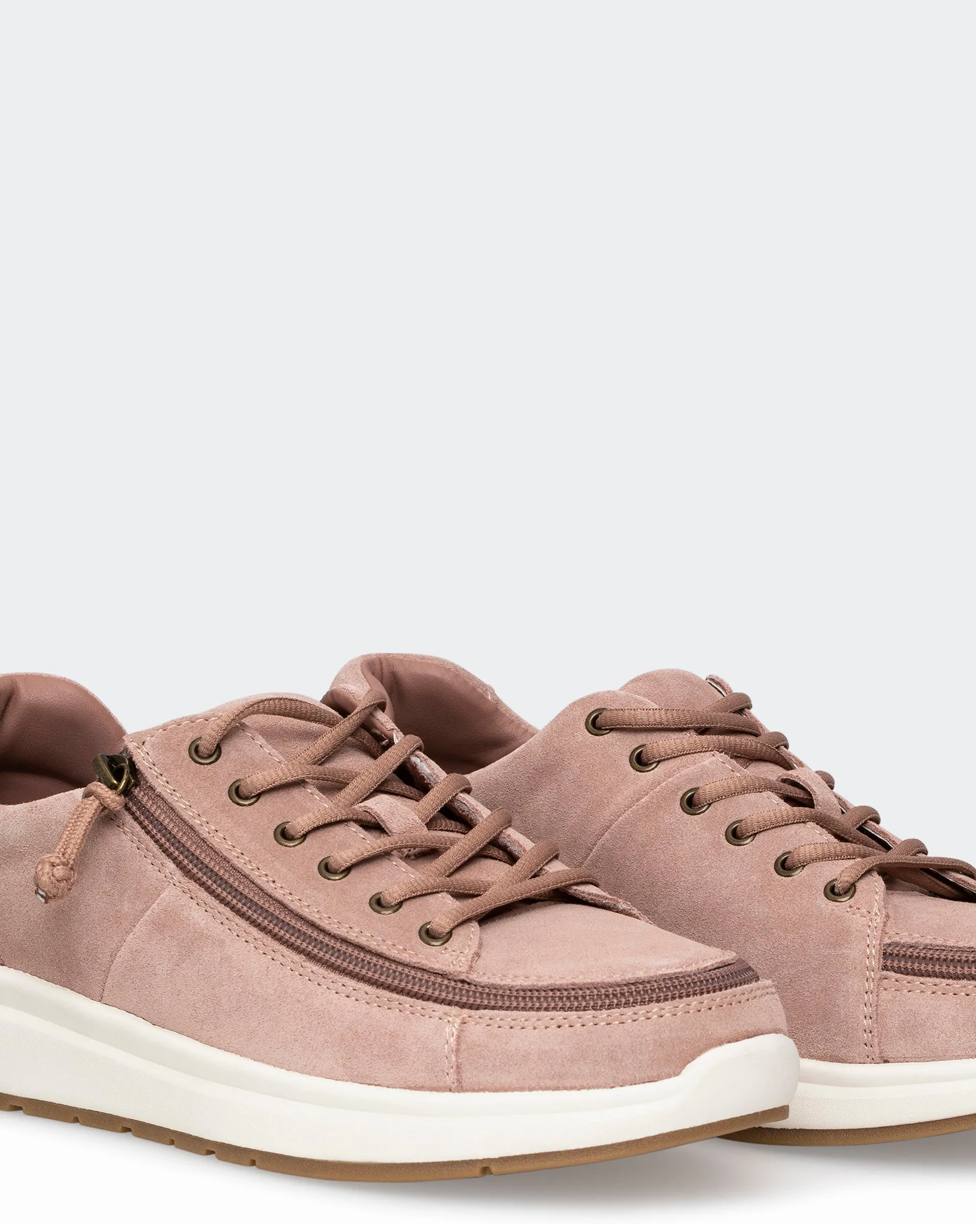 Comfort Sneaker (Women) - Blush Suede